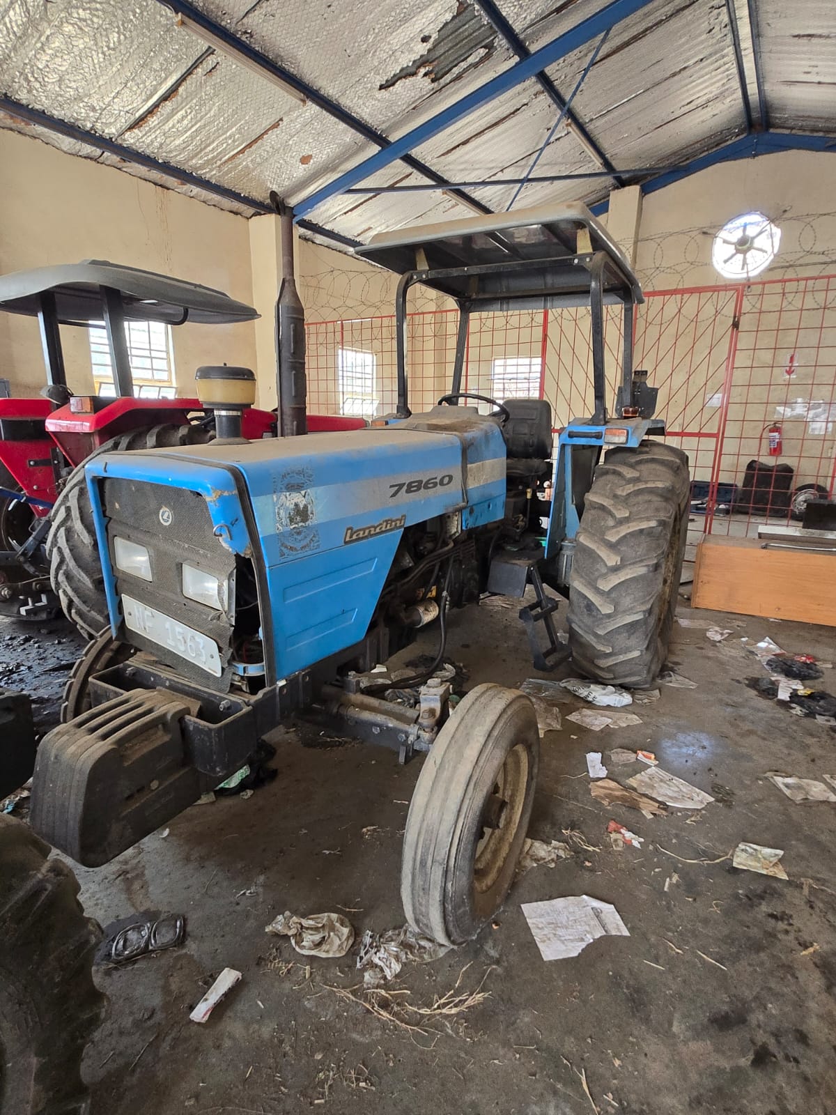 Massey Ferguson Tractor — Front