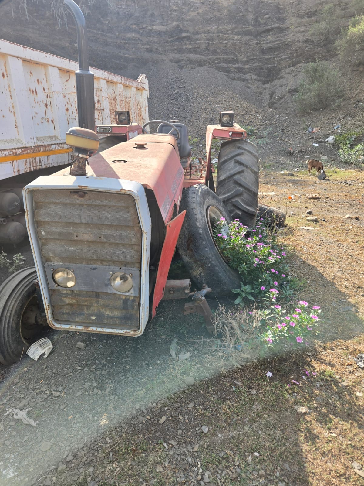 Landini 7860 Tractor — Front View