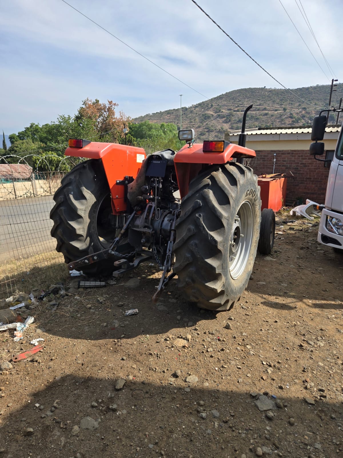 Massey Ferguson Tractor — Rear