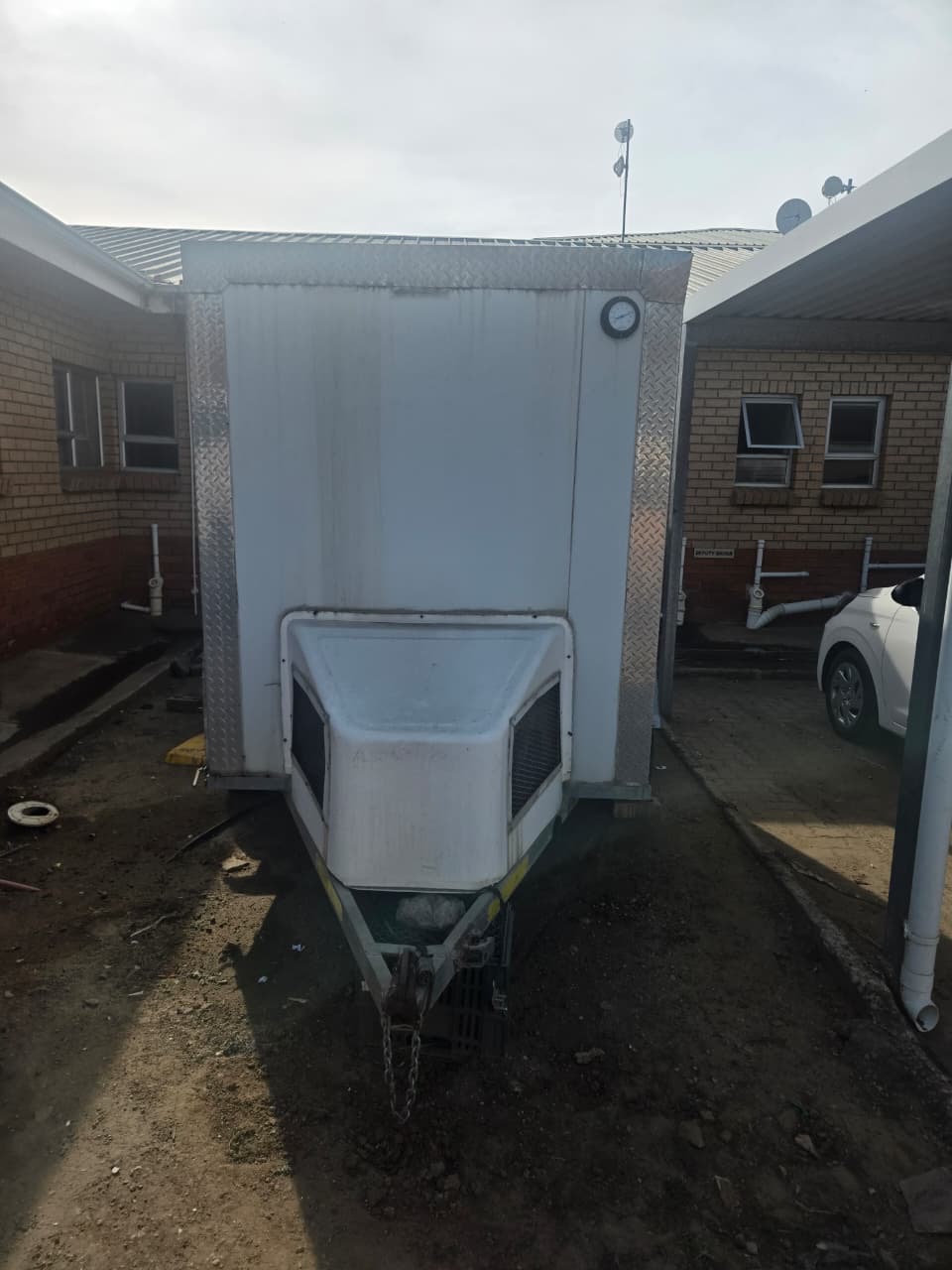 Msinga Municipality Enclosed Trailer — Front Hitch