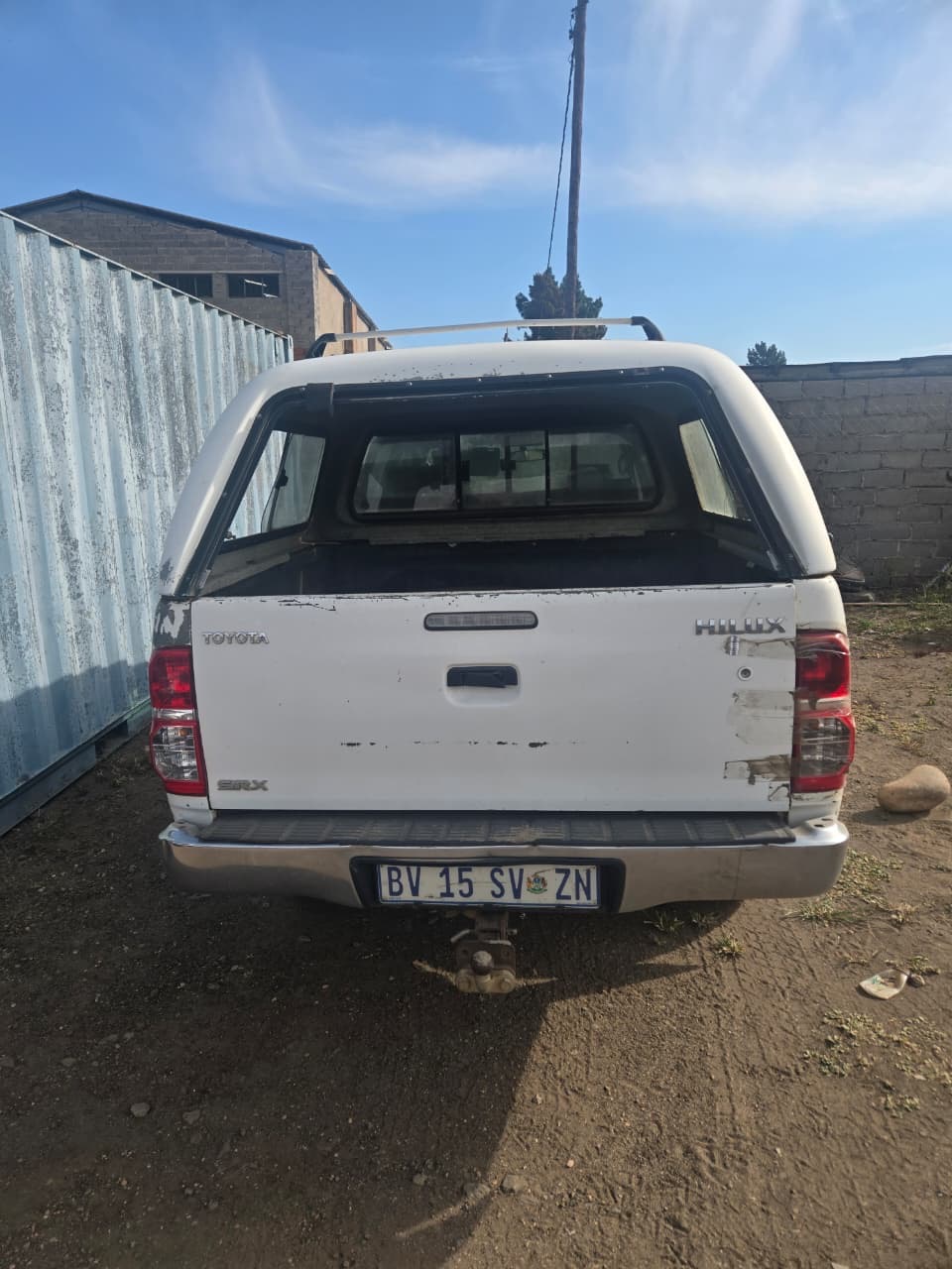 Toyota Hilux SRX — Tailgate Rear