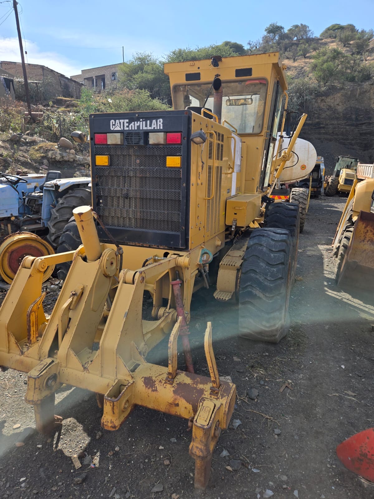 Caterpillar Motor Grader — Front Blade
