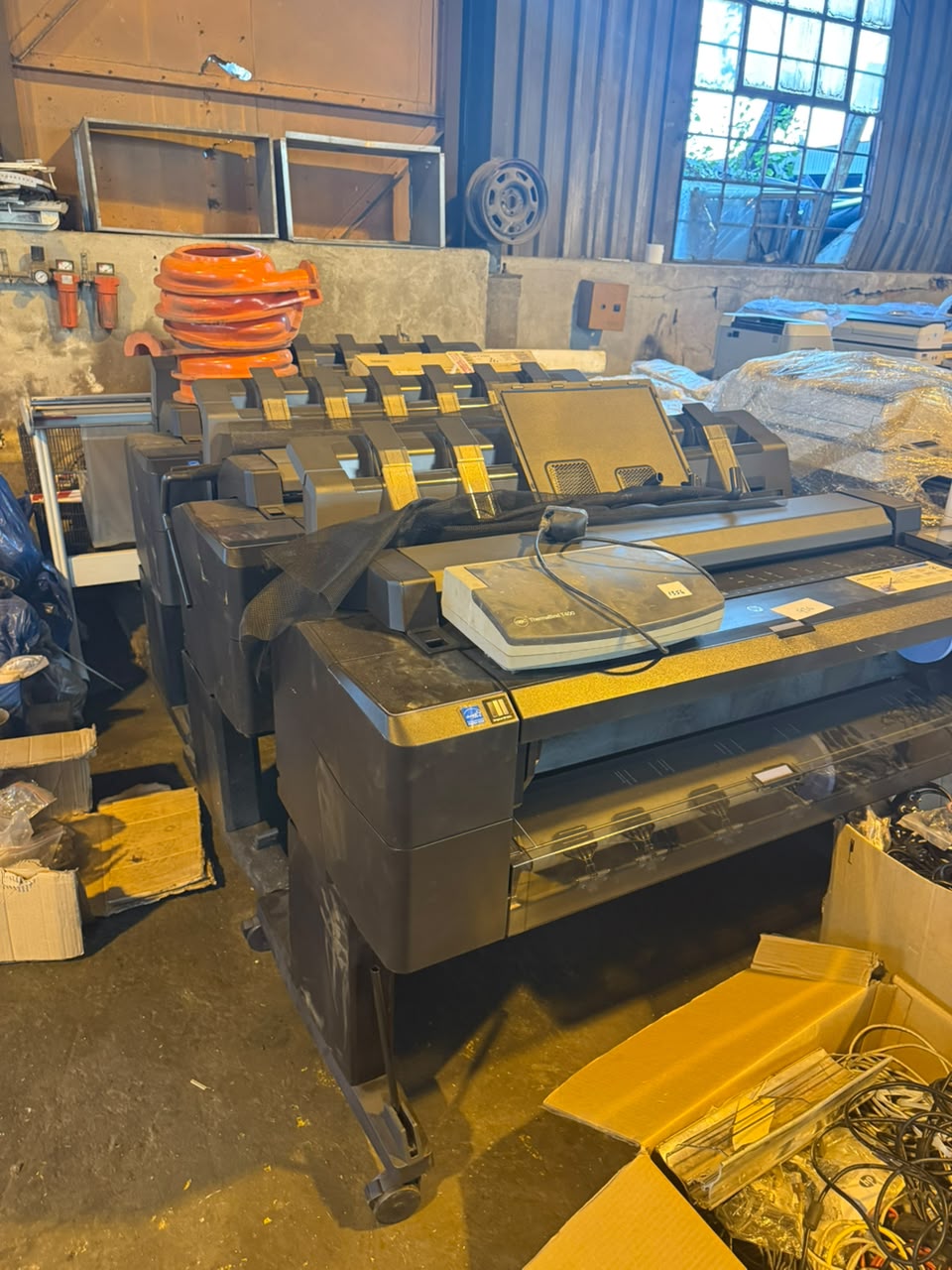 Mower Storage Yard