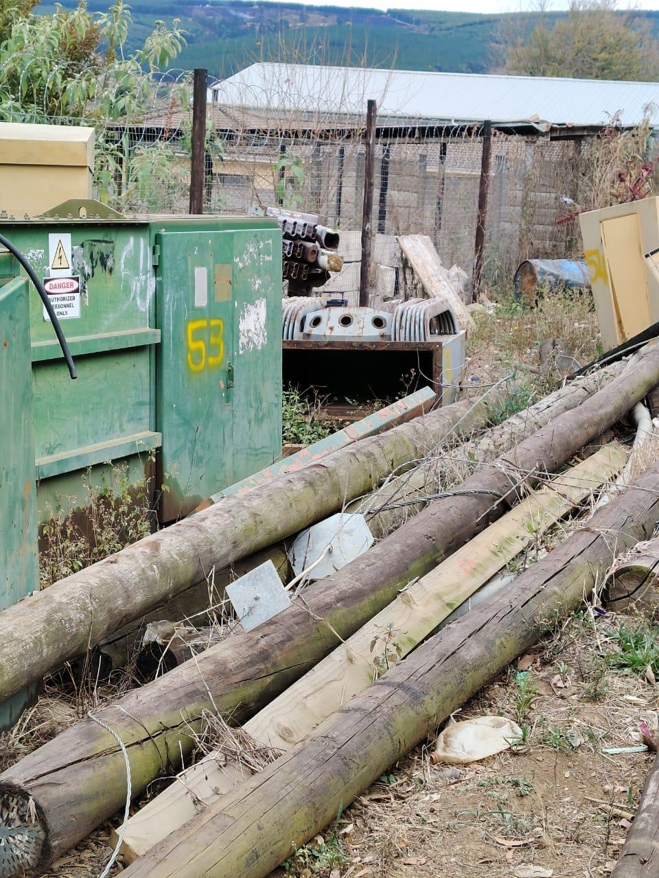 Transformers & Wooden Poles